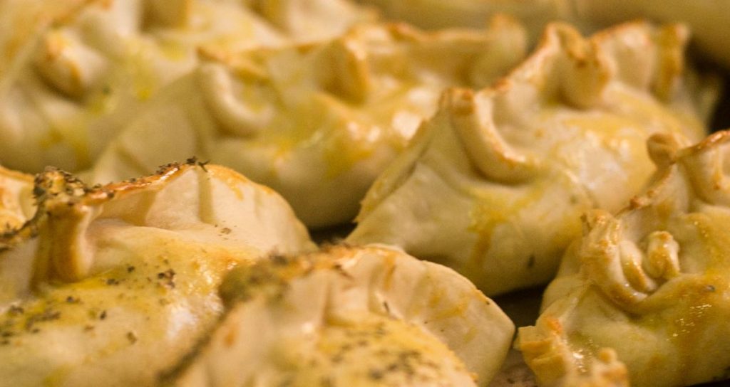 Empanadas no autosserviço