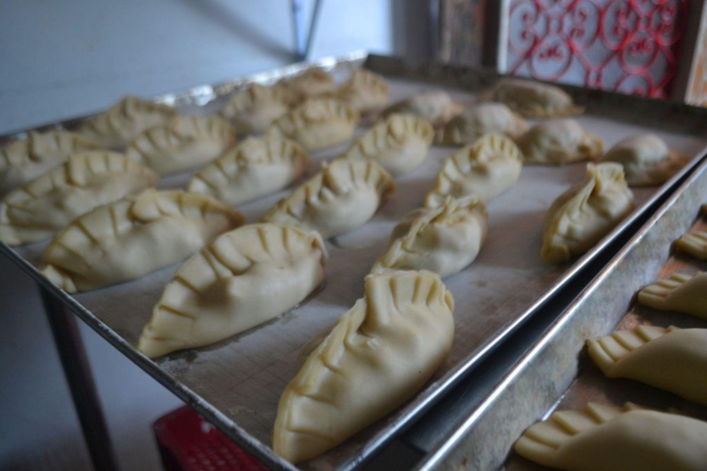 Empanadas congeladas para padarias